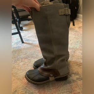 Sorel Women’s Tall Leather Slimpack Riding Boot